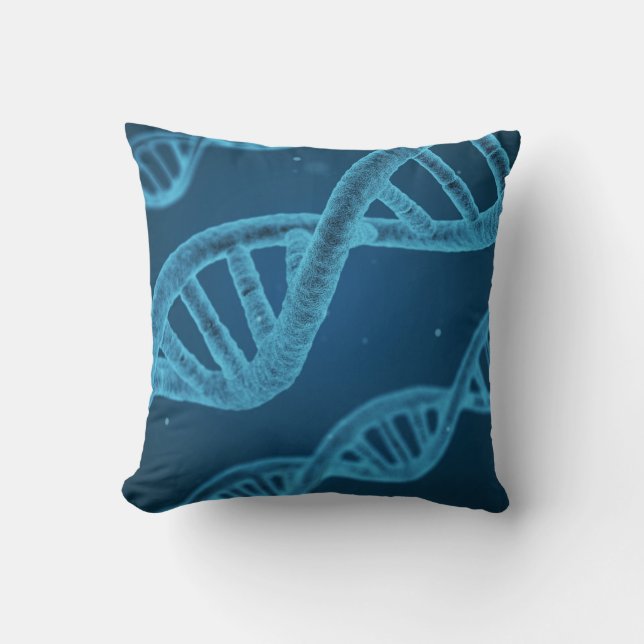 DNA Double Helix Kussen (Voorkant)