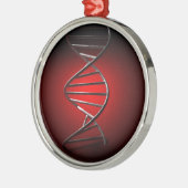 DNA Double Helix Metalen Ornament (Links)
