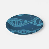 DNA Double Helix Papieren Bordje (Gekanteld)