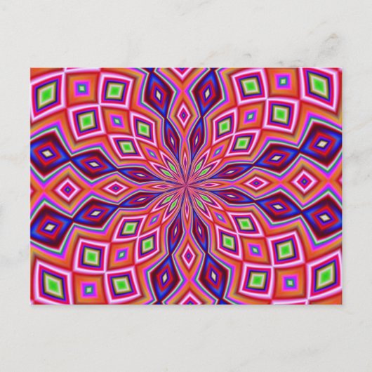 DNA-draaiing Briefkaart (Voorkant)