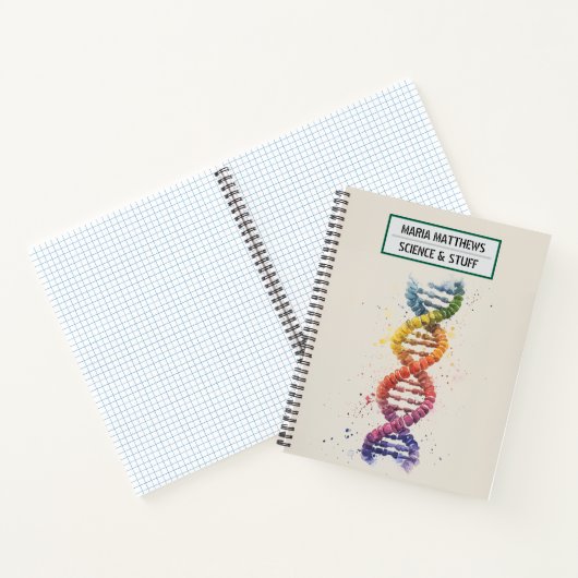 DNA en wetenschappelijk Notitieboek (Binnen)