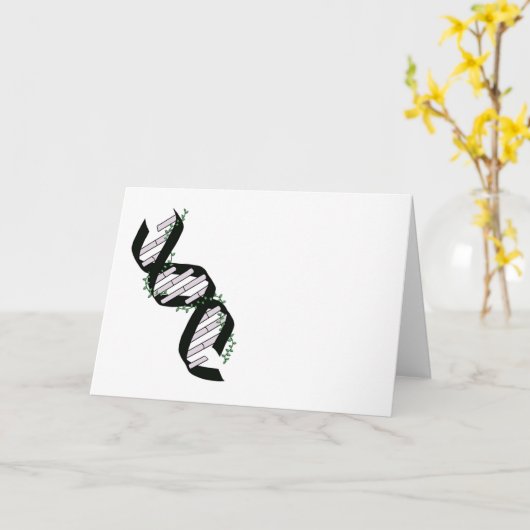 DNA- en wijnkaart Kaart (Gele Bloem)