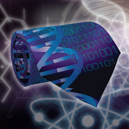 DNA Fingerprint Medical Science Stropdas