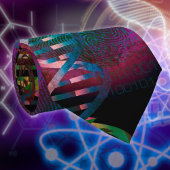 DNA Fingerprint Science Stropdas