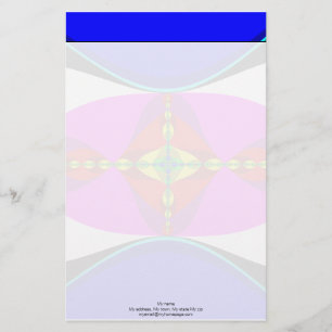 DNA - Fractal Art Briefpapier