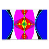 DNA - Fractal Art Foto Afdruk (Voorkant)