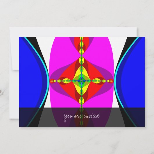 DNA - Fractal Art Kaart (Voorkant)