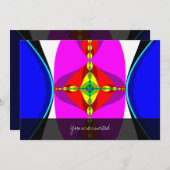 DNA - Fractal Art Kaart (Voorkant / Achterkant)