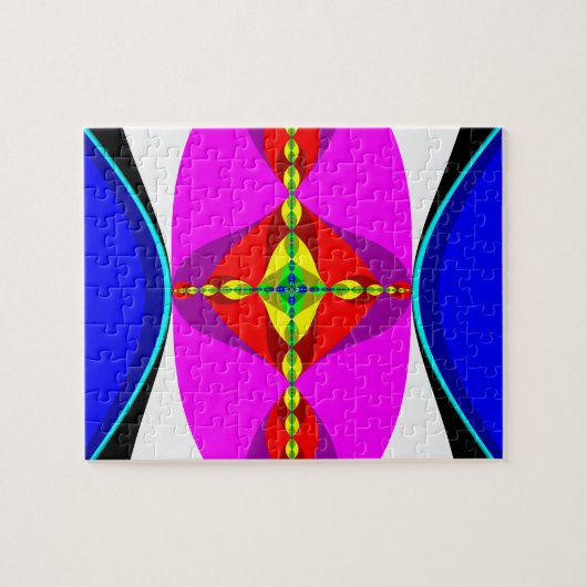 DNA - Fractal Art Legpuzzel (Horizontaal)