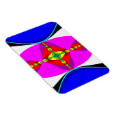DNA - Fractal Art Magneet (Rechterzijde)