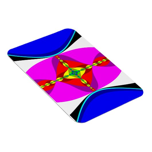 DNA - Fractal Art Magneet (Rechterzijde)