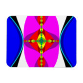 DNA - Fractal Art Magneet (Horizontaal)