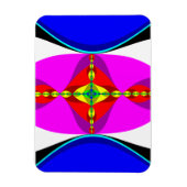 DNA - Fractal Art Magneet (Verticaal)