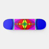 DNA - Fractal Art Persoonlijk Skateboard (Horizontaal)