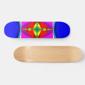 DNA - Fractal Art Persoonlijk Skateboard (Horizontaal)