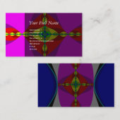 DNA - Fractal Art Visitekaartje (Voorkant / Achterkant)