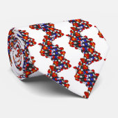 DNA-fragment stropdas (Opgerold)