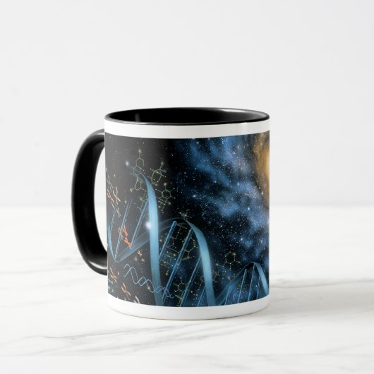 DNA Galaxy Mok (Voorkant links)