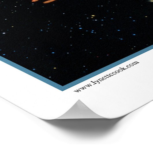 DNA Galaxy Print (Hoek)