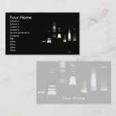 DNA Gel Electrophoresis Visitekaartje (lichte acht (Voorkant / Achterkant)