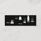 DNA Gel Electrophoresis Visitekaartje (skinny) (Achterkant)