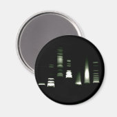 DNA-gel elektroforese magneet (Voorkant / Achterkant)