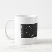 DNA-gel uit het hart Koffiemok (Links)