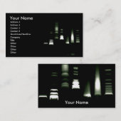 DNA-gelelektroforese Visitekaartje (verbeterd) (Voorkant / Achterkant)