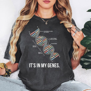 Dna Genen Boeken Wetenschap Onderwijs Ontwerp T-shirt
