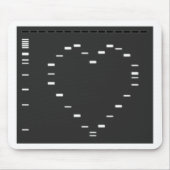 DNA-hart op agarosegel Muismat (Voorkant)