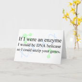 "DNA Helicase " Kaart (Gele Bloem)