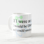 "DNA Helicase" Koffiemok (Voorkant links)