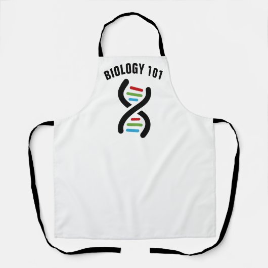 DNA Helix Design Science Schort (Voorkant)