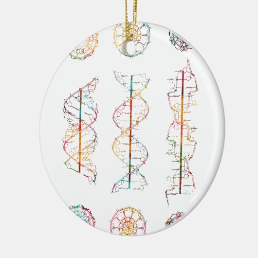 DNA-helixconformatie Keramisch Ornament (Links)