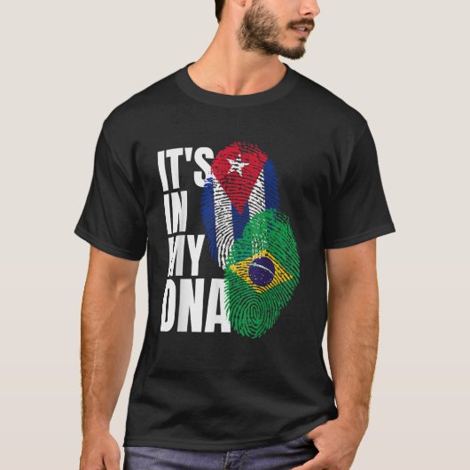 DNA Heritage Flag T-Shirt mengen (Voorkant)
