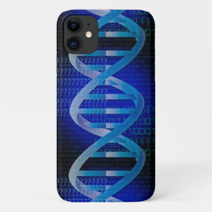 DNA ID Blauwe Wetenschap iPhone 11 Hoesje