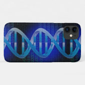 DNA ID Blauwe Wetenschap Case-Mate iPhone Case (Achterkant (horizontaal))