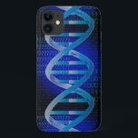 DNA ID Blue Science iPhone 11 Hoesje<br><div class="desc">DNA-ID TELEFOONZAAK. Cool,  trendy en leuke wetenschap geïnspireerde telefoonhoesje ontworpen als een geschenk voor alle wetenschappers,  wetenschap leraren,  wetenschap studenten,  kortom,  elke wetenschap geek in je leven (en dat geldt ook voor jou)! Ontworpen door Science Geekness© op http://www.zazzle.com/sciencegeekness*</div>