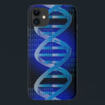 DNA ID Blue Science iPhone 11 Hoesje<br><div class="desc">DNA-ID TELEFOONZAAK. Cool,  trendy en leuke wetenschap geïnspireerde telefoonhoesje ontworpen als een geschenk voor alle wetenschappers,  wetenschap leraren,  wetenschap studenten,  kortom,  elke wetenschap geek in je leven (en dat geldt ook voor jou)! Ontworpen door Science Geekness© op http://www.zazzle.com/sciencegeekness*</div>