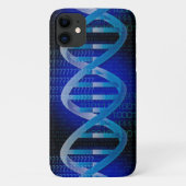 DNA ID Blue Science Case-Mate iPhone Case (Achterkant)