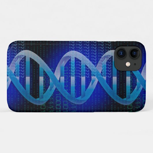 DNA ID Blue Science Case-Mate iPhone Case (Achterkant (horizontaal))