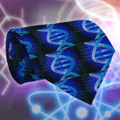 DNA ID Medical Science Blue Stropdas