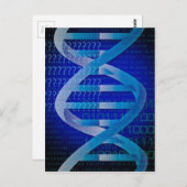 DNA ID Science Briefkaart (Voorkant / Achterkant)