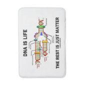 DNA is het leven de rest is maar een Humor Badmat (Voorkant Verticaal)