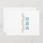 DNA-keten Briefkaart (Voorkant / Achterkant)