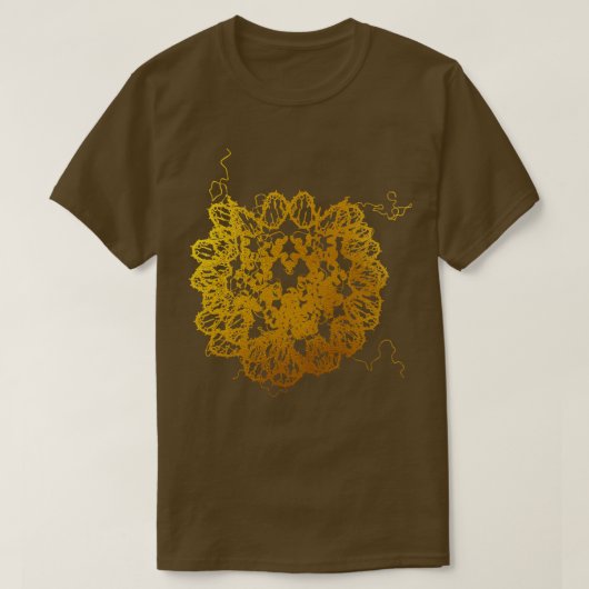 DNA kristalstructuur 4 T-shirt (Design voorkant)