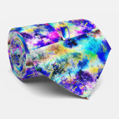 DNA-kunstcode Stropdas (Opgerold)