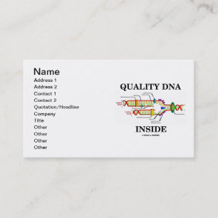DNA-kwaliteit binnenin (DNA-replicatie) Visitekaartje
