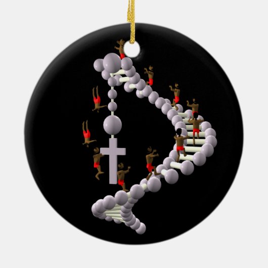 DNA: Levenscyclus Keramisch Ornament (Achterkant)