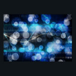 DNA Medical Science en Biotech Chemistry Genen Poster<br><div class="desc">DNA Medical Science and Biotech Chemistry Genes in Blue</div>